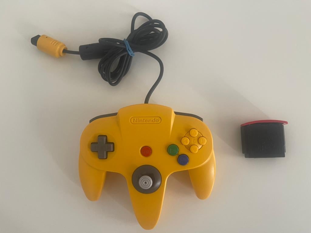 Expansion Pak + manette officielle pour Nintendo 64, Games en Spelcomputers, Spelcomputers | Nintendo 64, Ophalen, Gebruikt