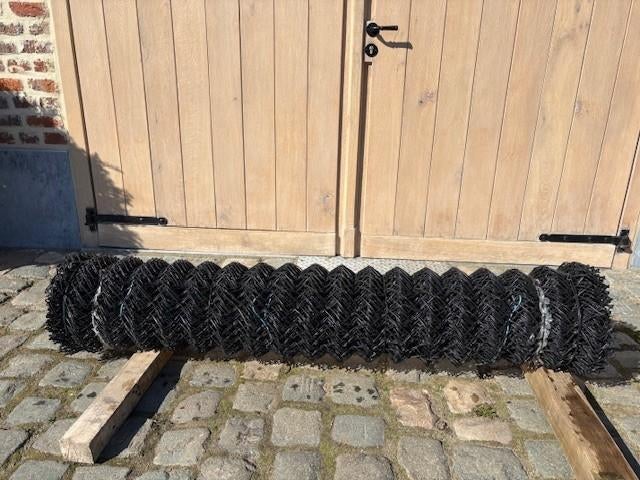 Maille pour harmonica noire, hauteur 150 cm, Enlèvement, Neuf, 20 mètres ou plus, Treillis