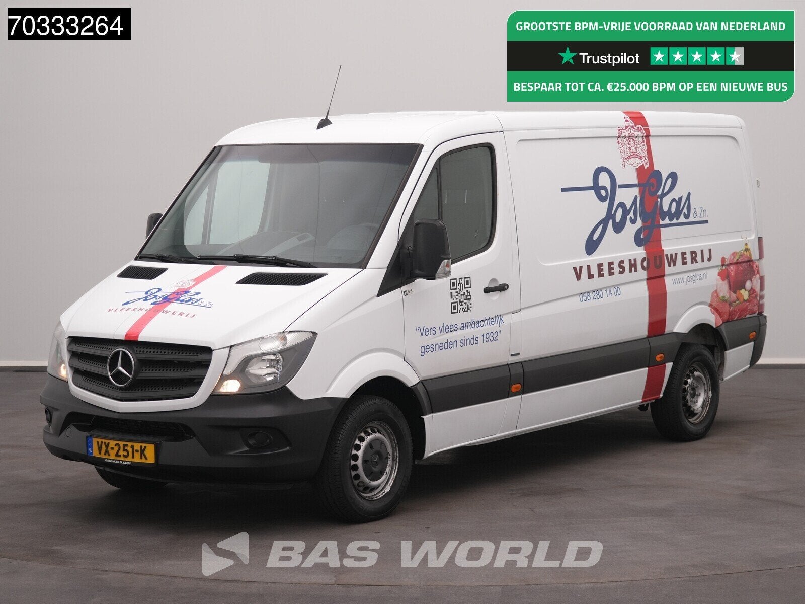 Mercedes Sprinter 313 CDI Automaat Koelwagen Airco Cruise L2, Autos, Euro 5, Achat, Entreprise, Mercedes-Benz