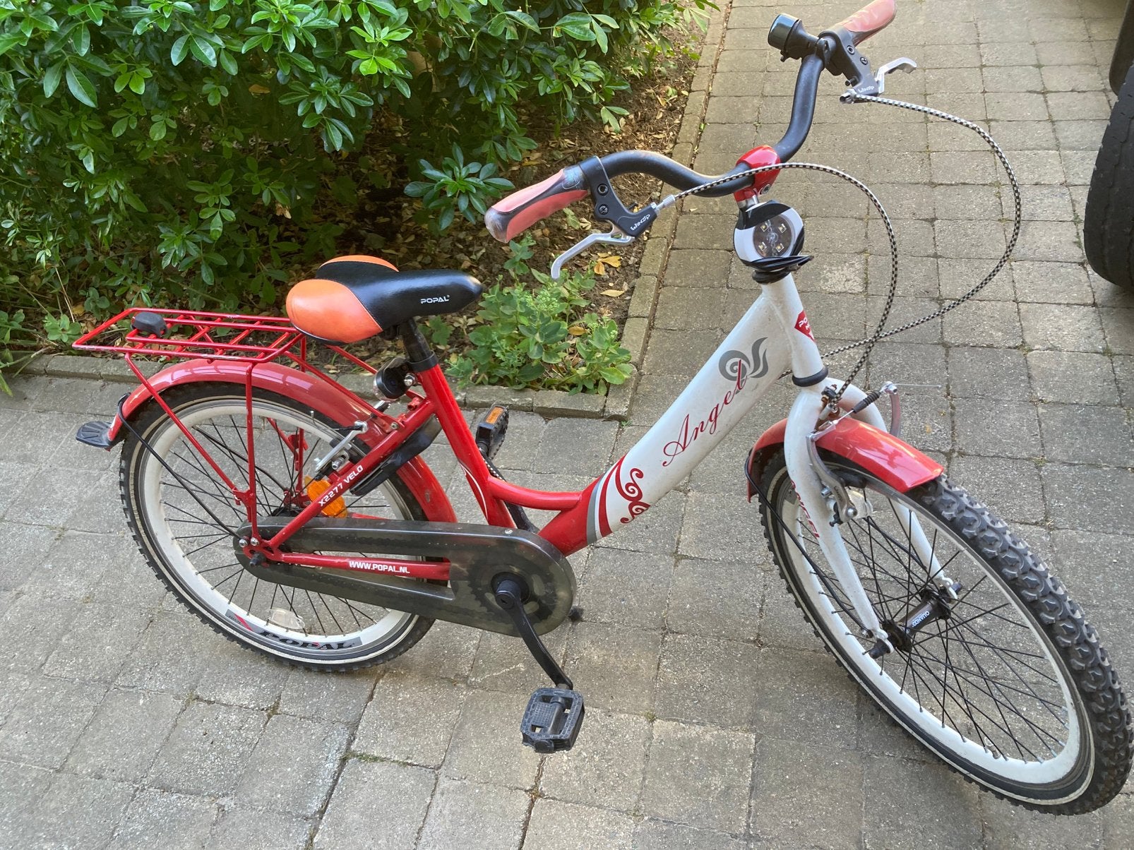 Kinderfiets, Fietsen en Brommers, Fietsen | Meisjes, Ophalen, Gebruikt, 22 inch