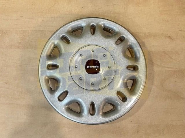 Fiat Panda III (2/12-) (312) wieldeksel 14'' (logo rood) Ori, Autos : Divers, Enjoliveurs, Neuf, -, -, -