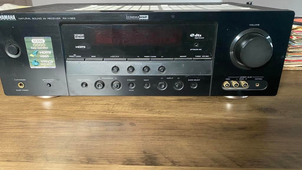 Versterker Yamaha, Audio, Tv en Foto, Versterkers en Ontvangers, Ophalen, Zo goed als nieuw, 120 watt of meer, Yamaha