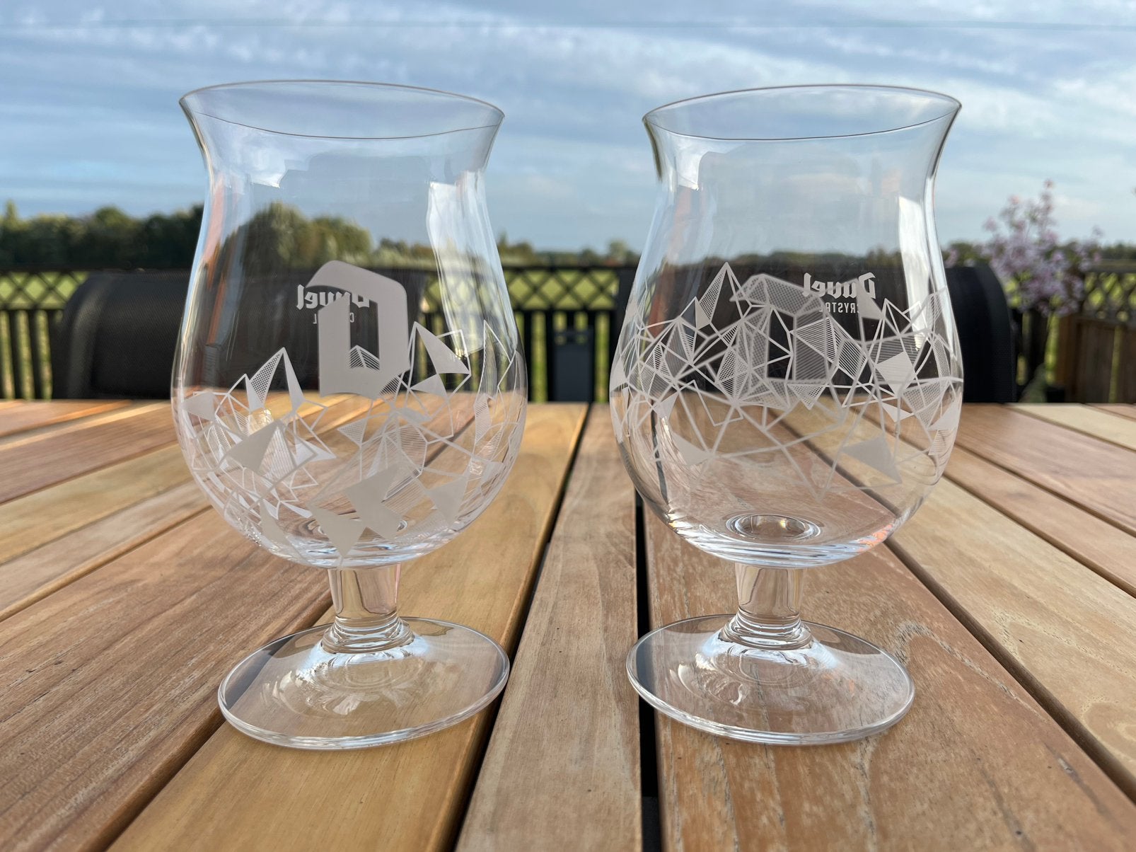 Duvel - Cristal glaasjes, Verzamelen, Ophalen of Verzenden, Zo goed als nieuw