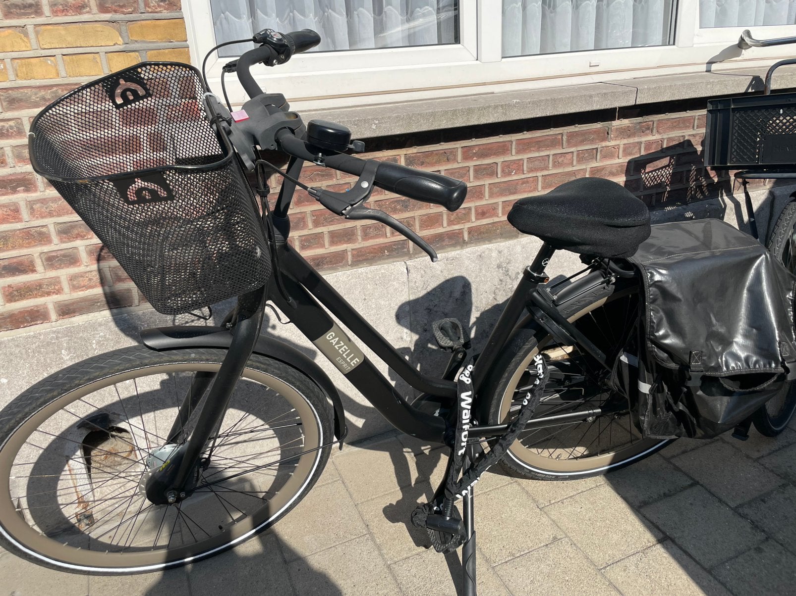 Gazelle esprit t3 damesfiets – maat 46 – black matte, Vélos & Vélomoteurs, Vélos électriques, Moins de 47 cm, Enlèvement, Utilisé