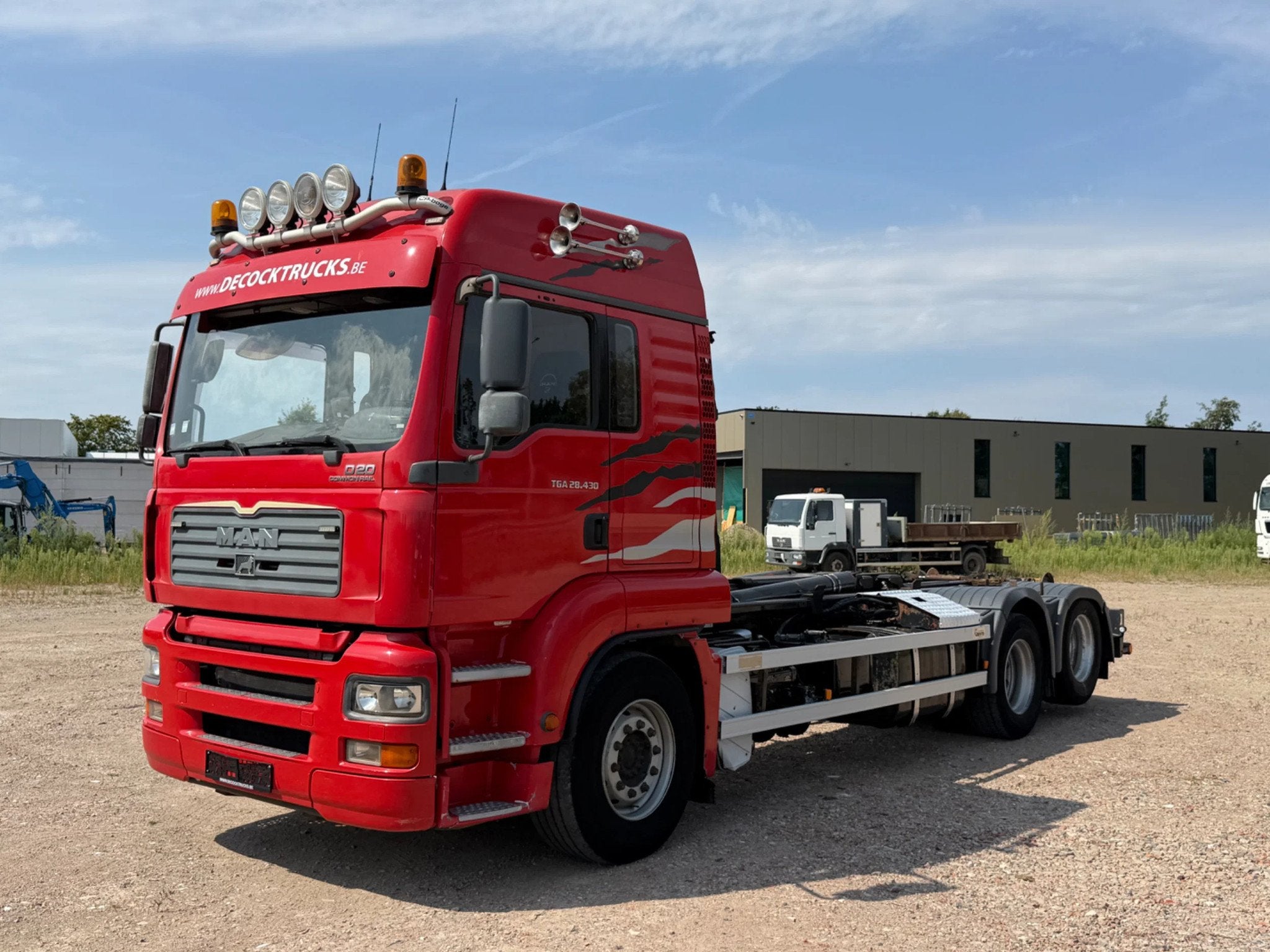 MAN TGA 28.430 6X2 HAAKARM (année de construction 2007), Autos, Camions, Achat, Entreprise, Autres carburants, MAN