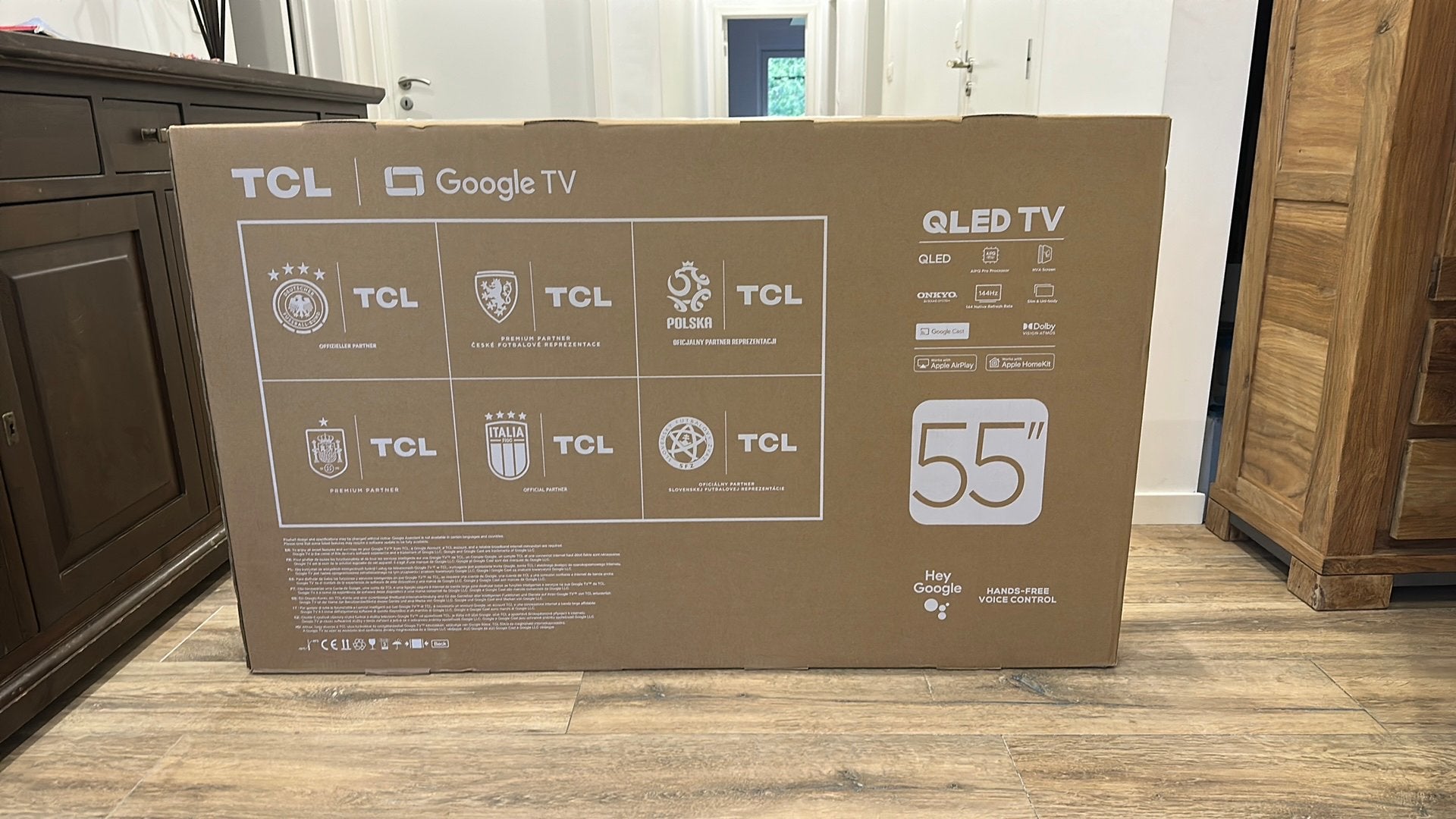 Tcl tv 55 inch, Ophalen, Nieuw