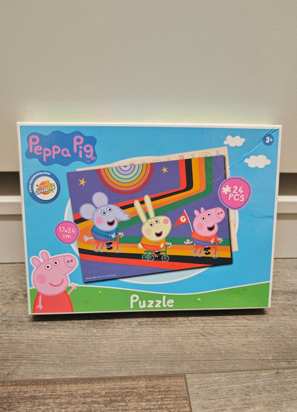 Puzzle Peppa Pig 24 pieces, Enlèvement ou Envoi, 10 à 50 pièces, Comme neuf, 2 à 4 ans