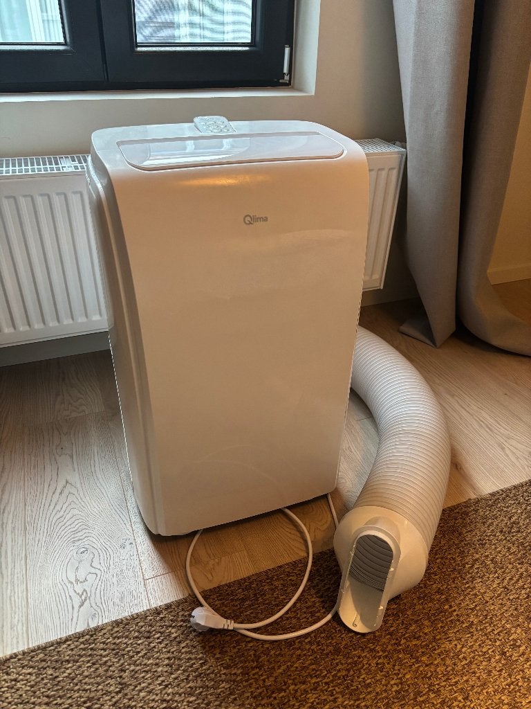 Mobiele airco, Elektronische apparatuur, Airco's, Ophalen, 3 snelheden of meer, Zo goed als nieuw, Afstandsbediening