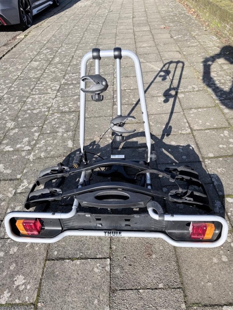 Thule Fietsenrek ongebruikt – EuroRide 941 (2 fietsen), Auto diversen, Fietsendragers, Ophalen, 2 fietsen, Nieuw, Trekhaakdrager