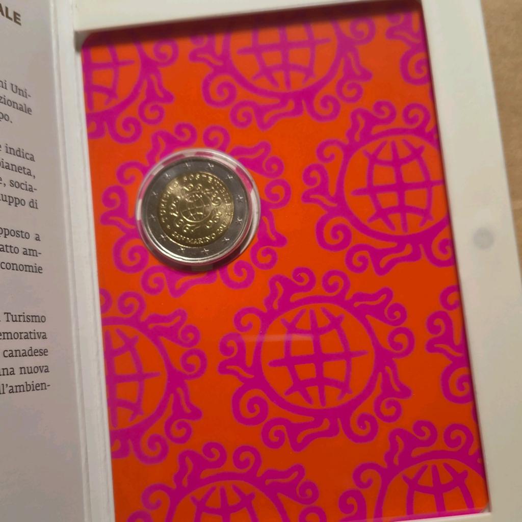 San Marino €2 2017, Ophalen of Verzenden, San Marino