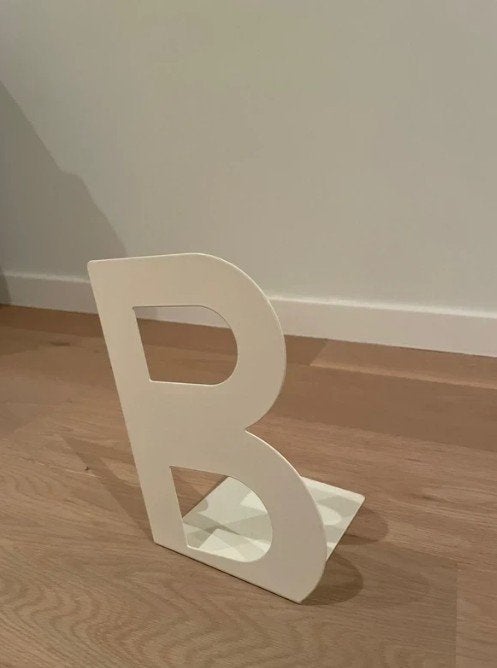 Boekensteun IKEA, Ophalen of Verzenden, Zo goed als nieuw, Wit, Metaal