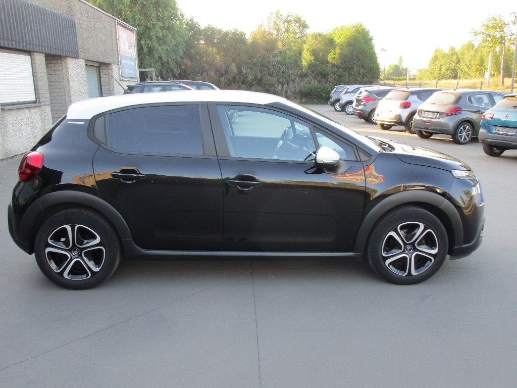 CITROEN C3 1.2 FEEL PACK 09/2020 43000 KM, Auto's, Citroën, Voorwielaandrijving, Stof, Zwart, Bedrijf