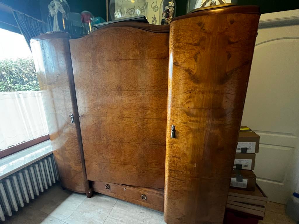 Art deco kast notelaar, Enlèvement