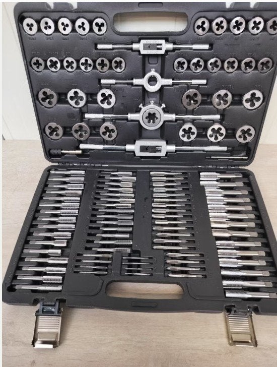 F-tools draadtap en snij-set M2 , 110 delig Metrisch.Nieuw!!, Enlèvement, Neuf