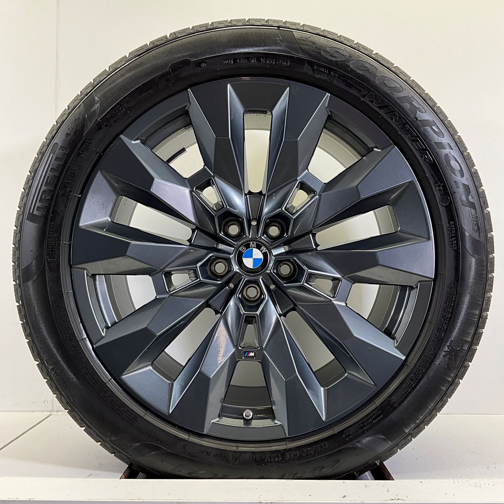 BMW X7 G07 WINTERBANDEN 21 INCH ORIG TPMS 917M, Auto-onderdelen, Banden en Velgen, Gebruikt, -, 285 mm, -