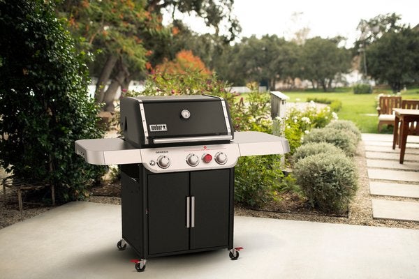 NIEUW IN DOOS: Weber Genesis E-325s Gasbarbecue (Verzegeld!), Tuin en Terras, Ophalen, Zo goed als nieuw