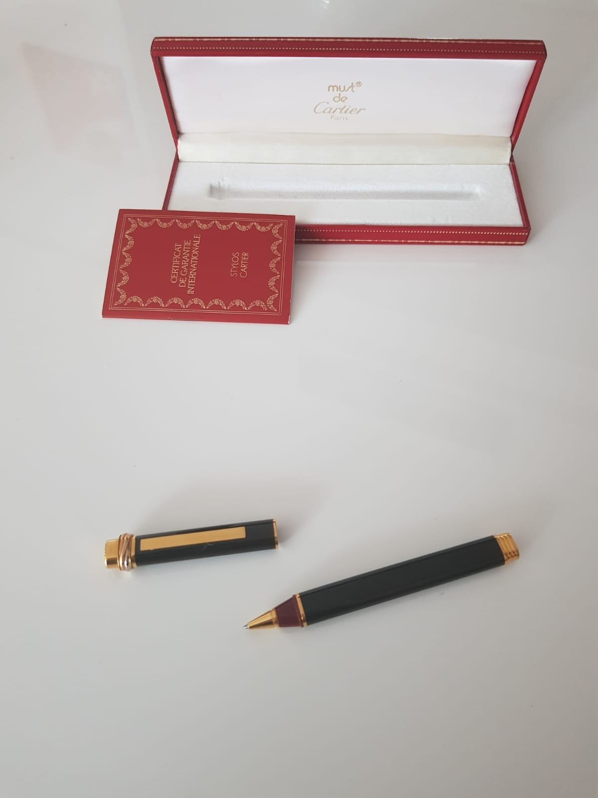 Must de Cartier Vendôme Trinity balpen, Balpen, Met doosje, Zo goed als nieuw, Ophalen