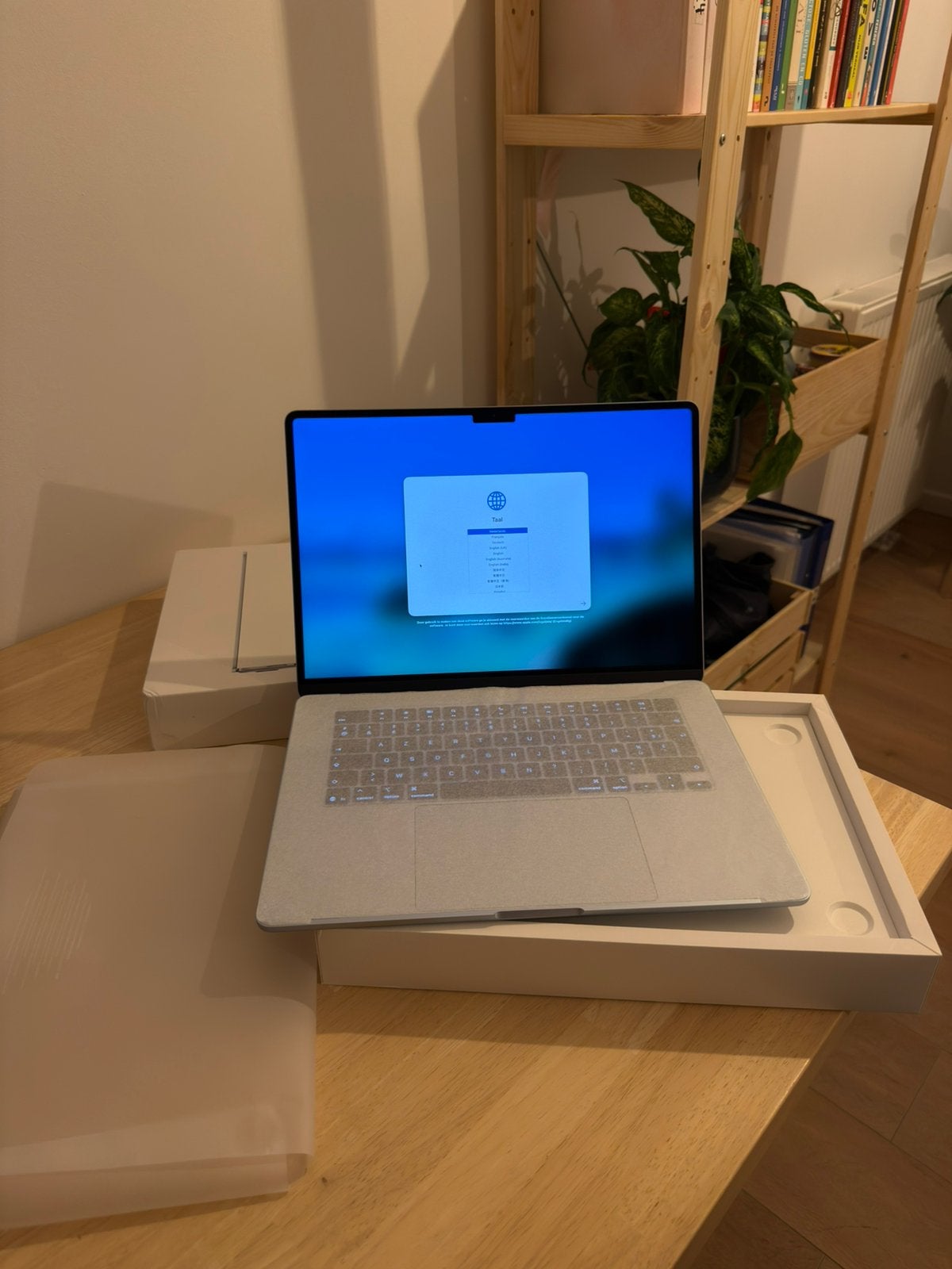Macbook Air 15inch M5 Sky Blue, Computers en Software, Ophalen, 15 inch, 512 GB, Nieuw
