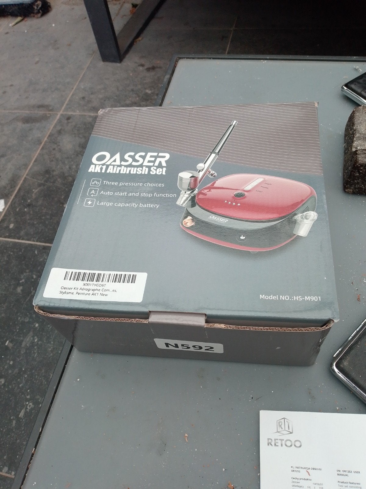 oasser airbrush, Hobby en Vrije tijd, Ophalen, Nieuw, Airbrush en Accessoires