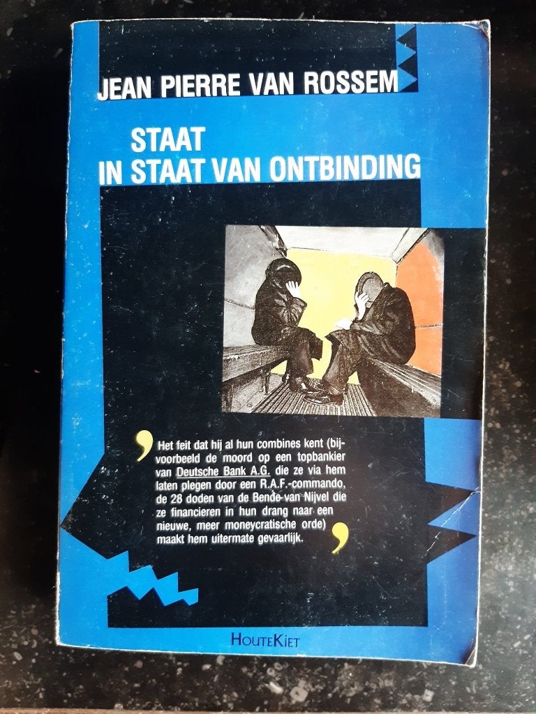 Jean-Pierre Van Rossem - Staat in staat van ontbinding, Ophalen, Gelezen, Jean-Pierre Van Rossem
