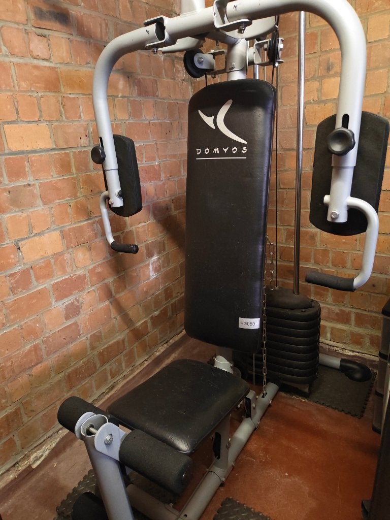 ️ Machine de musculation Domyos – 50 €, Aluminium, Enlèvement, Utilisé, Autres types