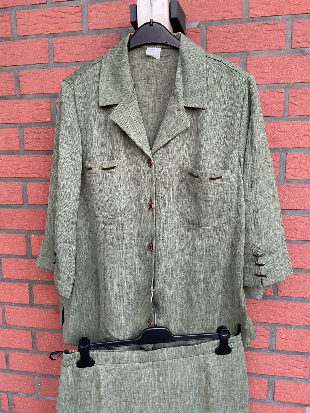 Groene vest met rok Maat 48, Vêtements | Femmes, Combinaisons, Enlèvement ou Envoi, Comme neuf, Taille 46/48 (XL) ou plus grande