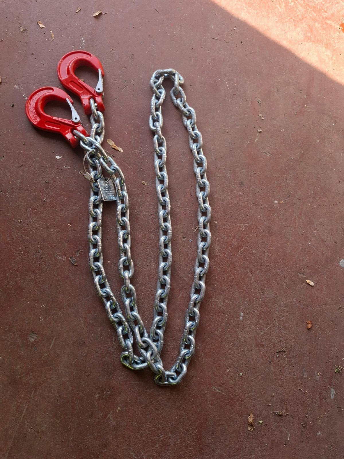 chaîne d'arrimage 3 M, Enlèvement, Comme neuf