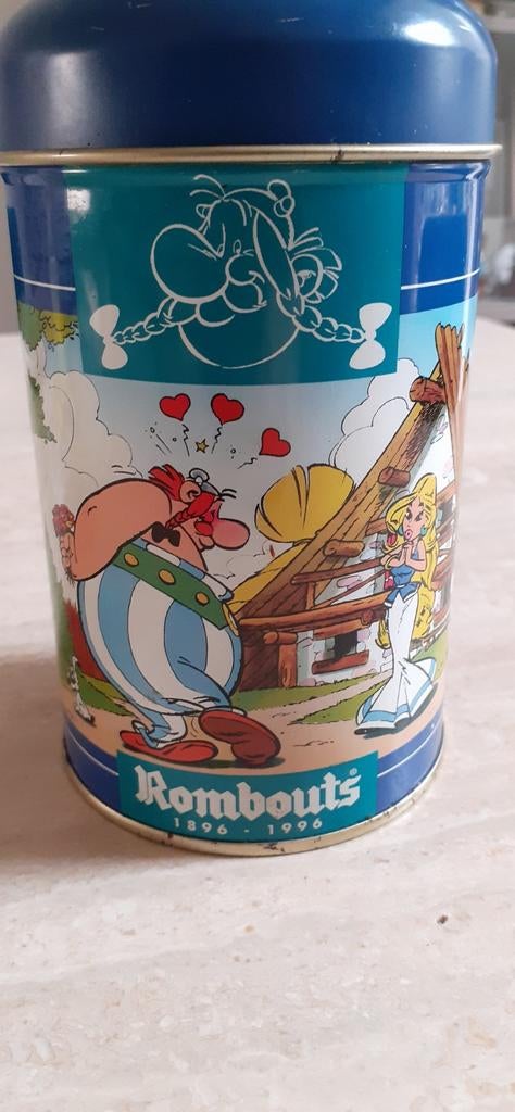 Astérix Obélix Rombouts 1996, Collections, Boîte en métal, Enlèvement ou Envoi