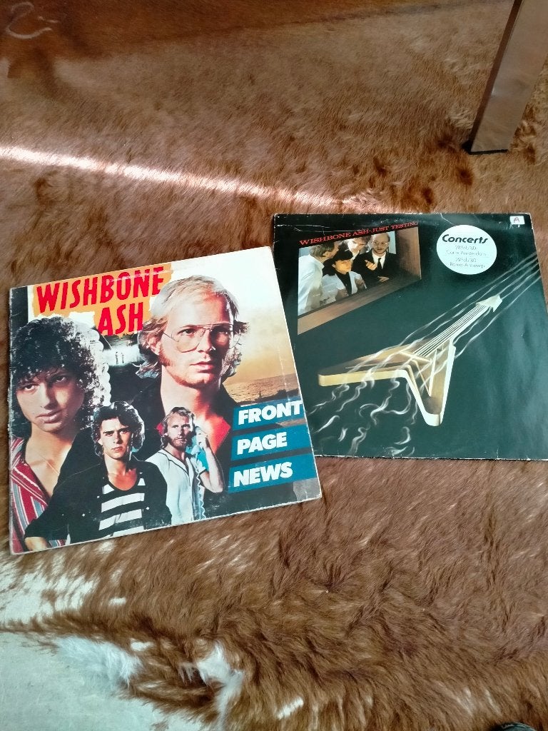 Twee keer WISHBONE ASH Lp's, Ophalen, 1980 - 1989, Gebruikt, 12 inch