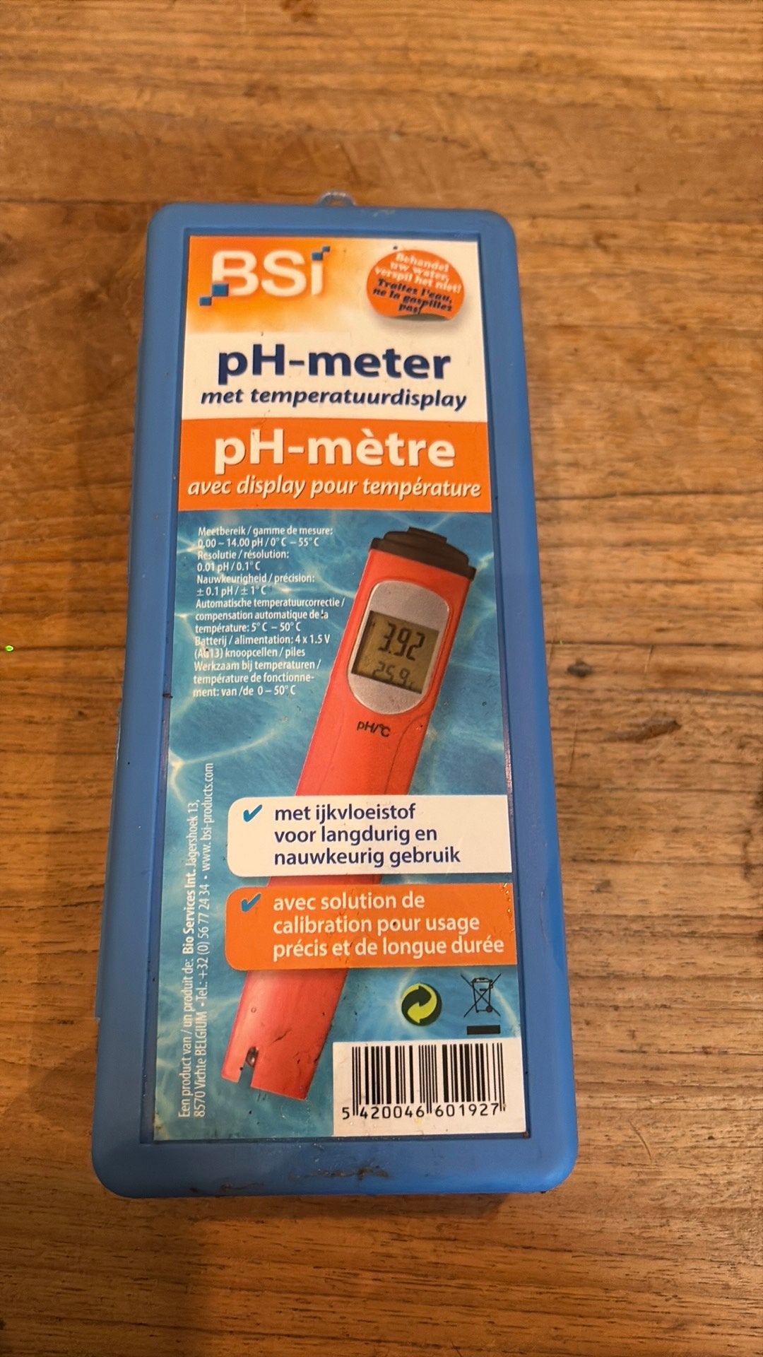 Compteur de pH et de température numérique BSI — nouveau, Enlèvement ou Envoi, Neuf