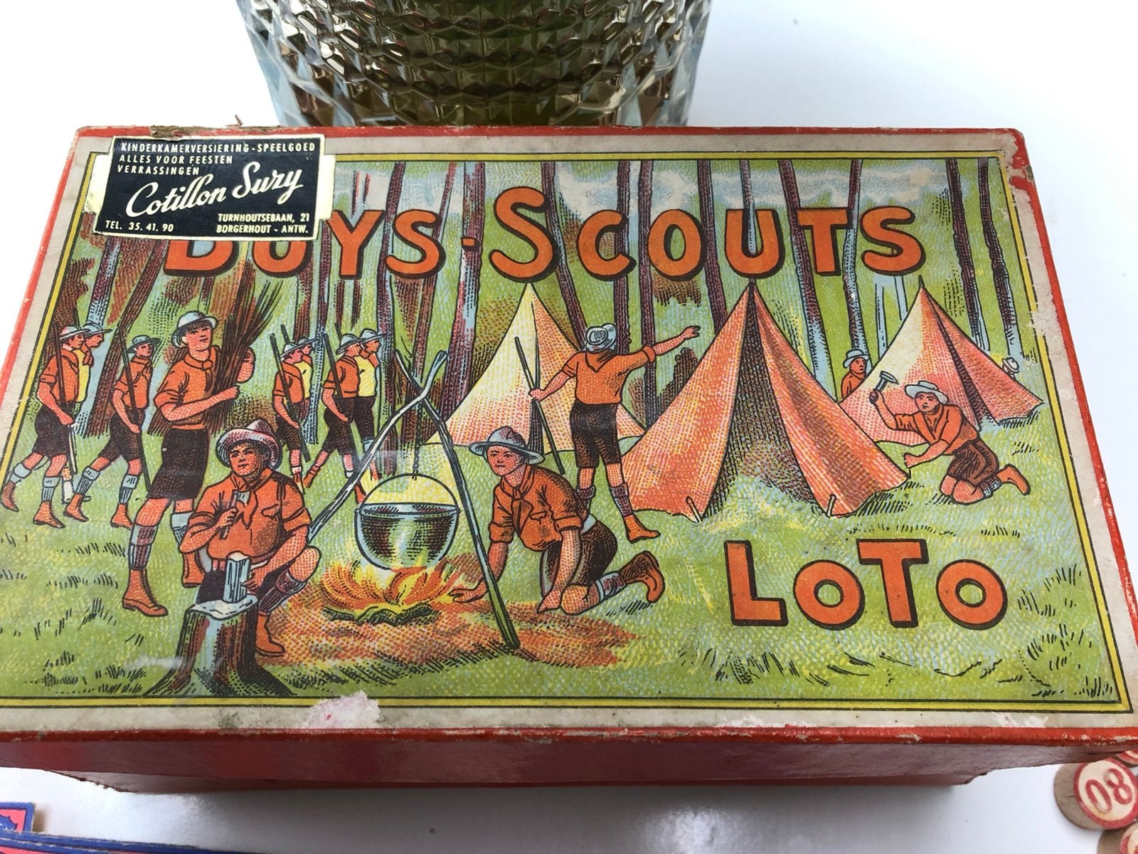 Boys Scouts Lotto - oud gezelschapsspel, Enlèvement ou Envoi