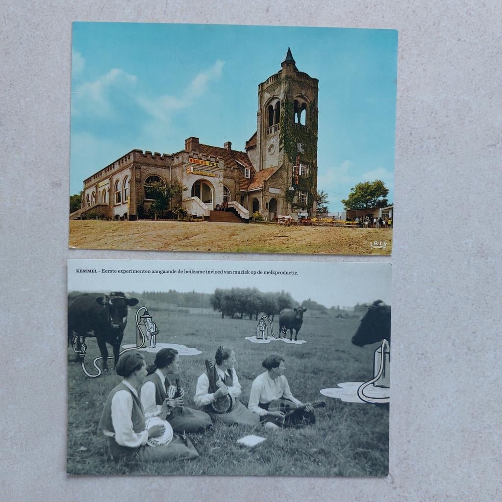 2 niet beschreven postkaarten van Kemmel, Verzamelen, Ophalen of Verzenden
