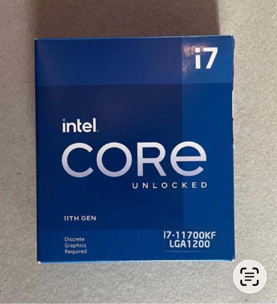 Intel CORE i7 11700KF, Ophalen of Verzenden, Zo goed als nieuw