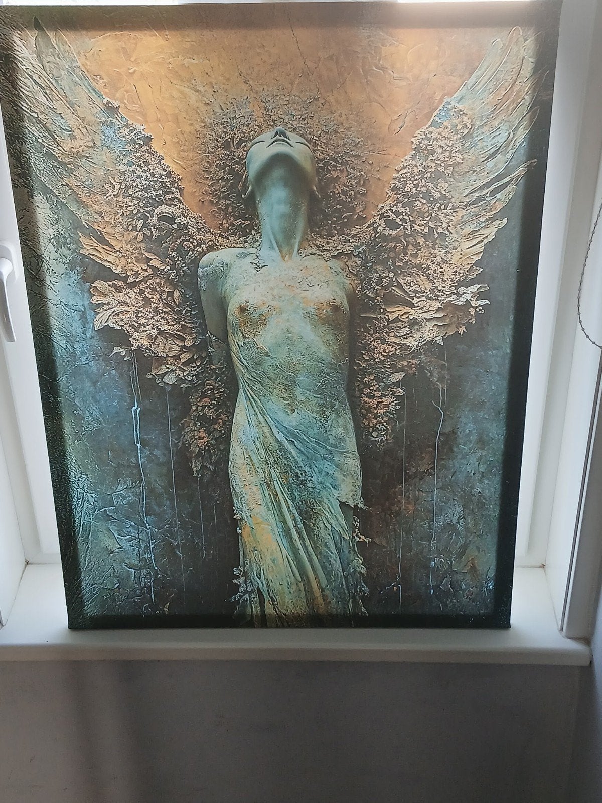 Prachtige canvas, Enlèvement