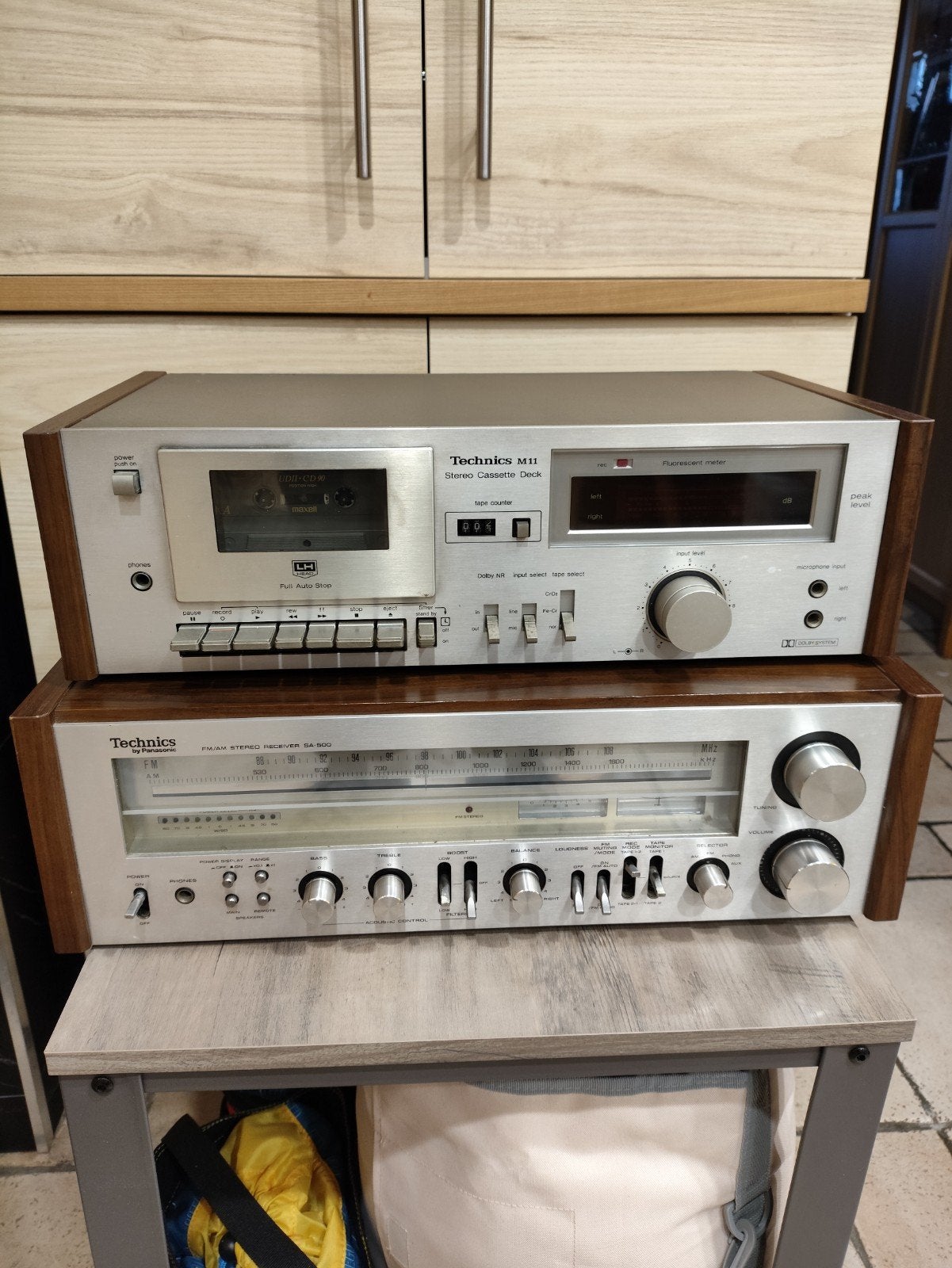 Ensemble Technics by Panasonic SA-500 + RS-M11, TV, Hi-fi & Vidéo, Enlèvement ou Envoi, Utilisé