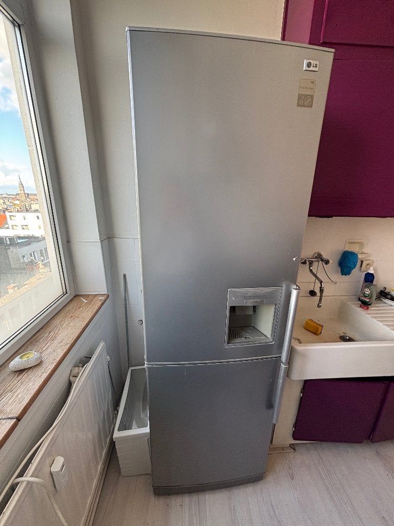 Koelkast/diepvries combinatie, Elektronische apparatuur, Ophalen, Gebruikt, 75 tot 100 liter, 60 cm of meer