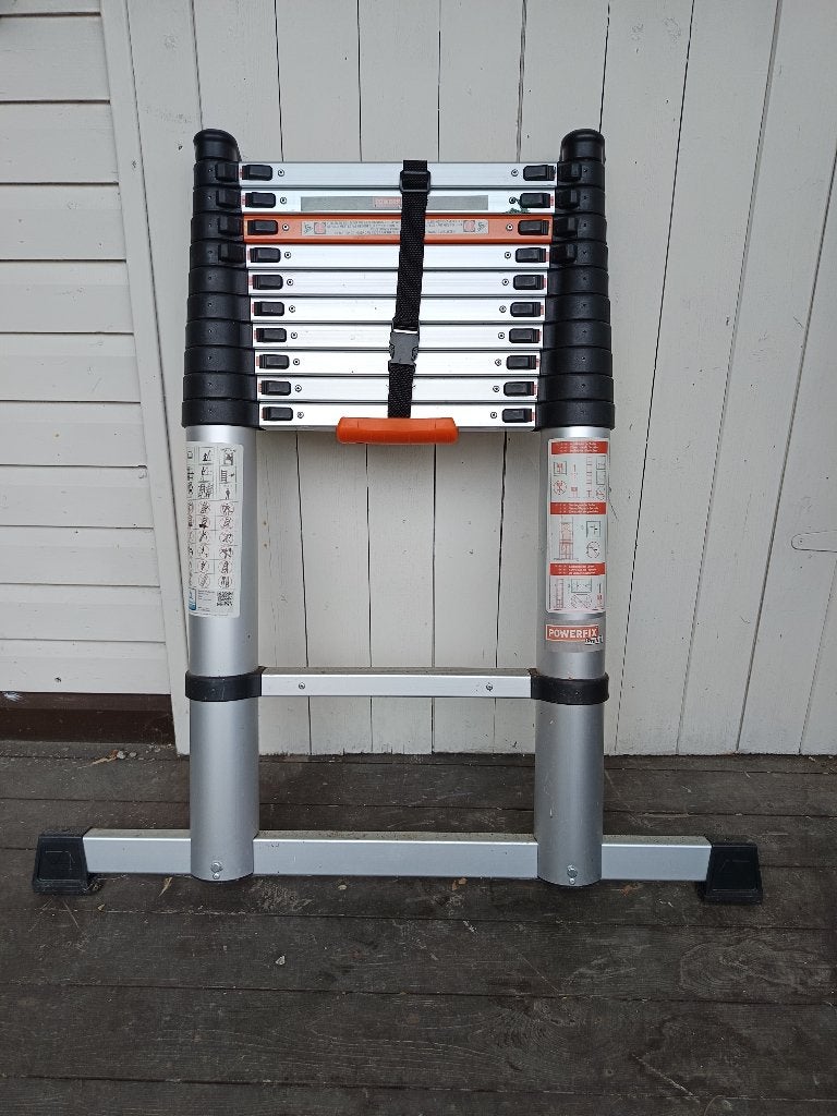 Ladder, Doe-het-zelf en Bouw, Ladders en Trappen, Ophalen, Zo goed als nieuw, Ladder, Opvouwbaar of Inschuifbaar