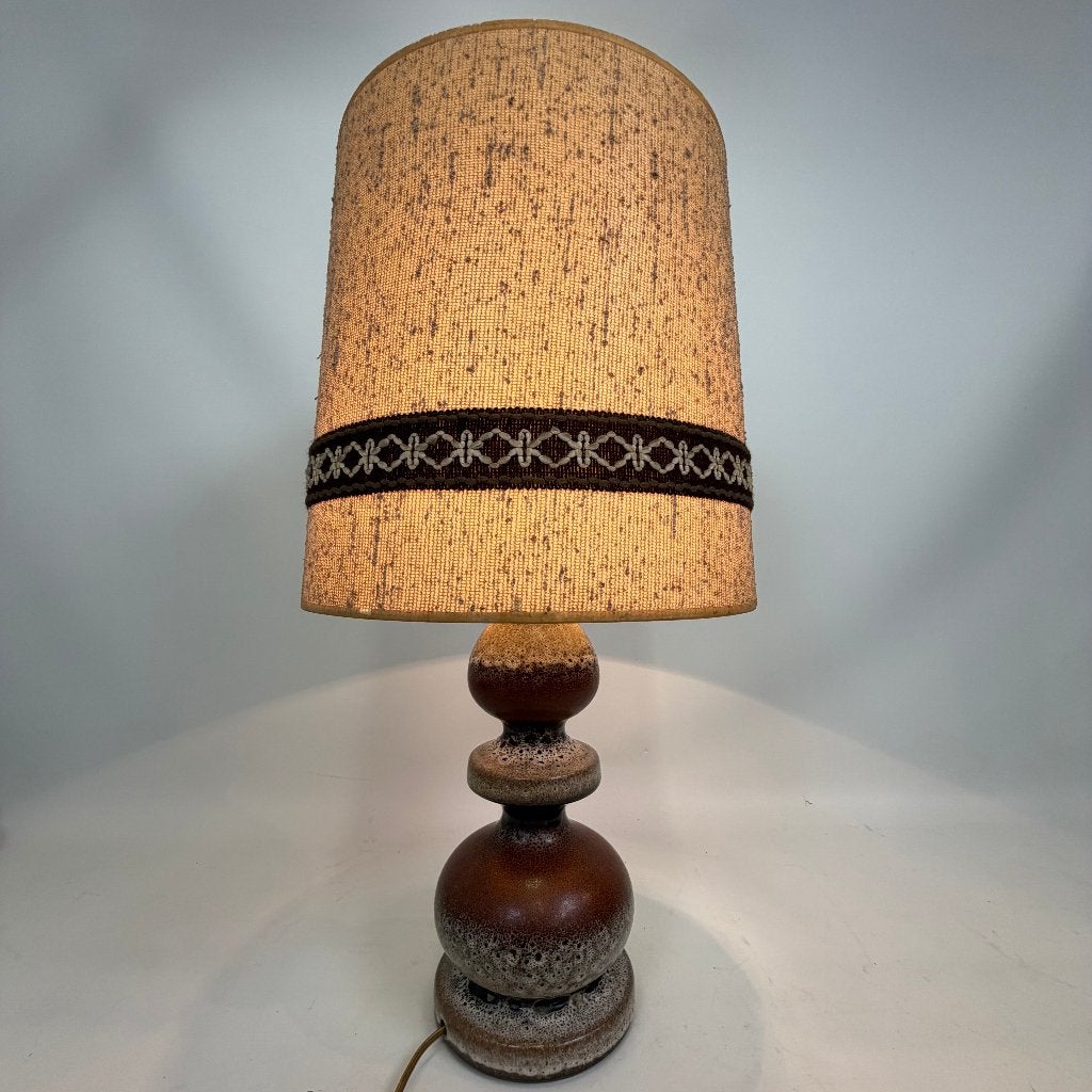 Lampe West German « Fat Lava » en céramique, Antiquités & Art, Enlèvement ou Envoi