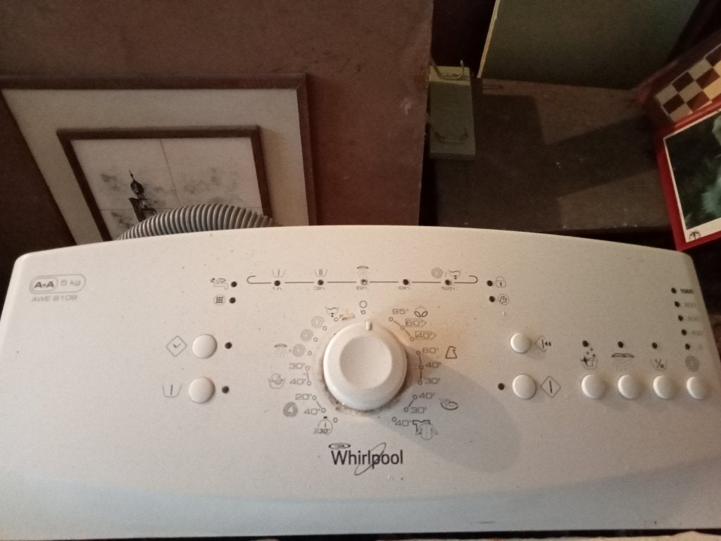 machine à laver chargement par le dessus, Elektronische apparatuur, Wasmachines, Gebruikt, 4 tot 6 kg, 85 tot 90 cm, 1200 tot 1600 toeren