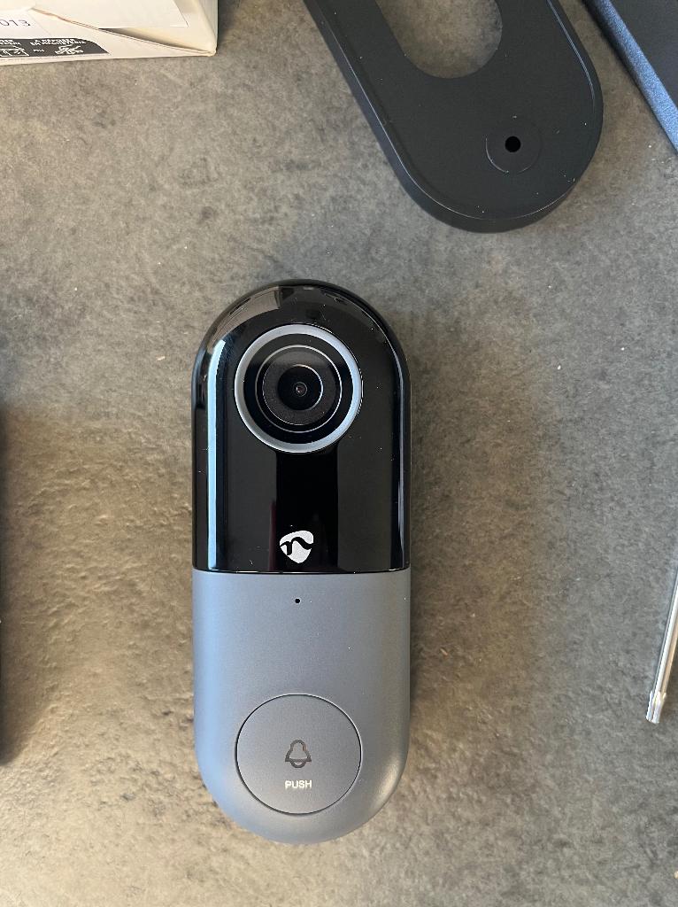 SmartLife Nedis Videodeurbel, Huis en Inrichting, Deurbellen, Nieuw, Bedraad, Bewegingsdetectiesensor, Compatibel met smartphone
