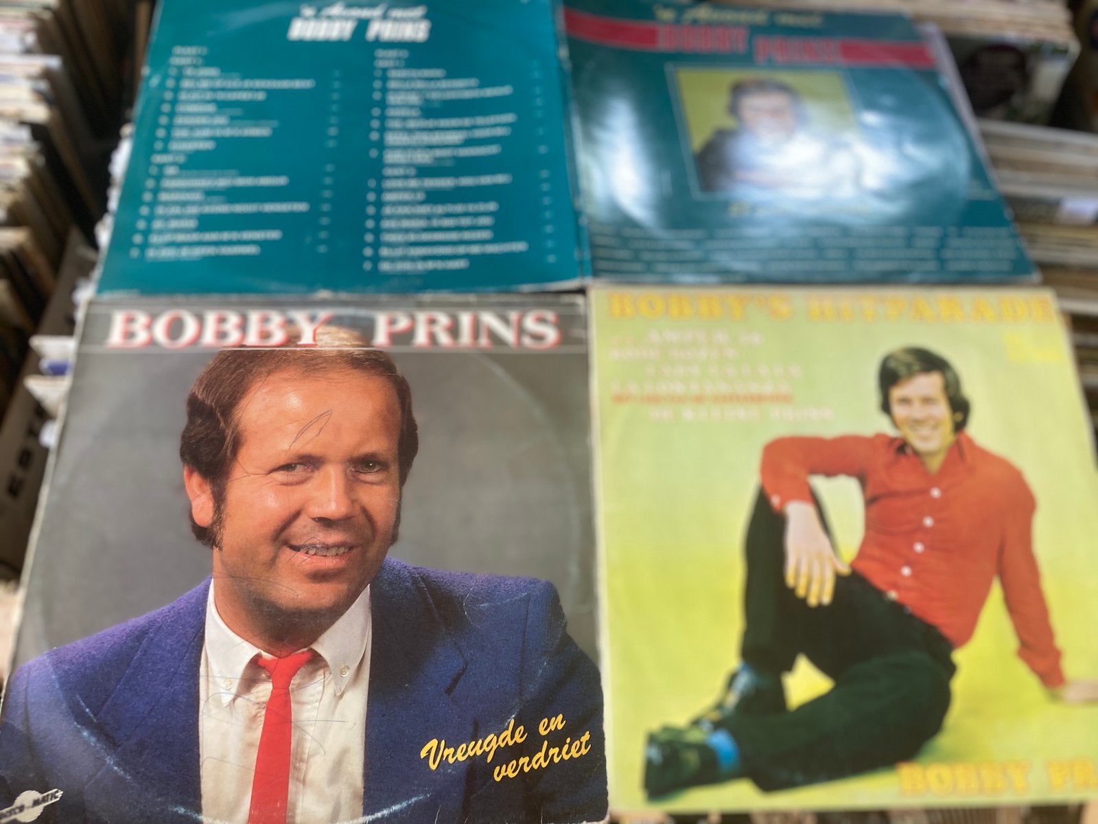 BOBBY PRINS / 4 lp’s samen €25, Cd's en Dvd's, Ophalen of Verzenden, Zo goed als nieuw