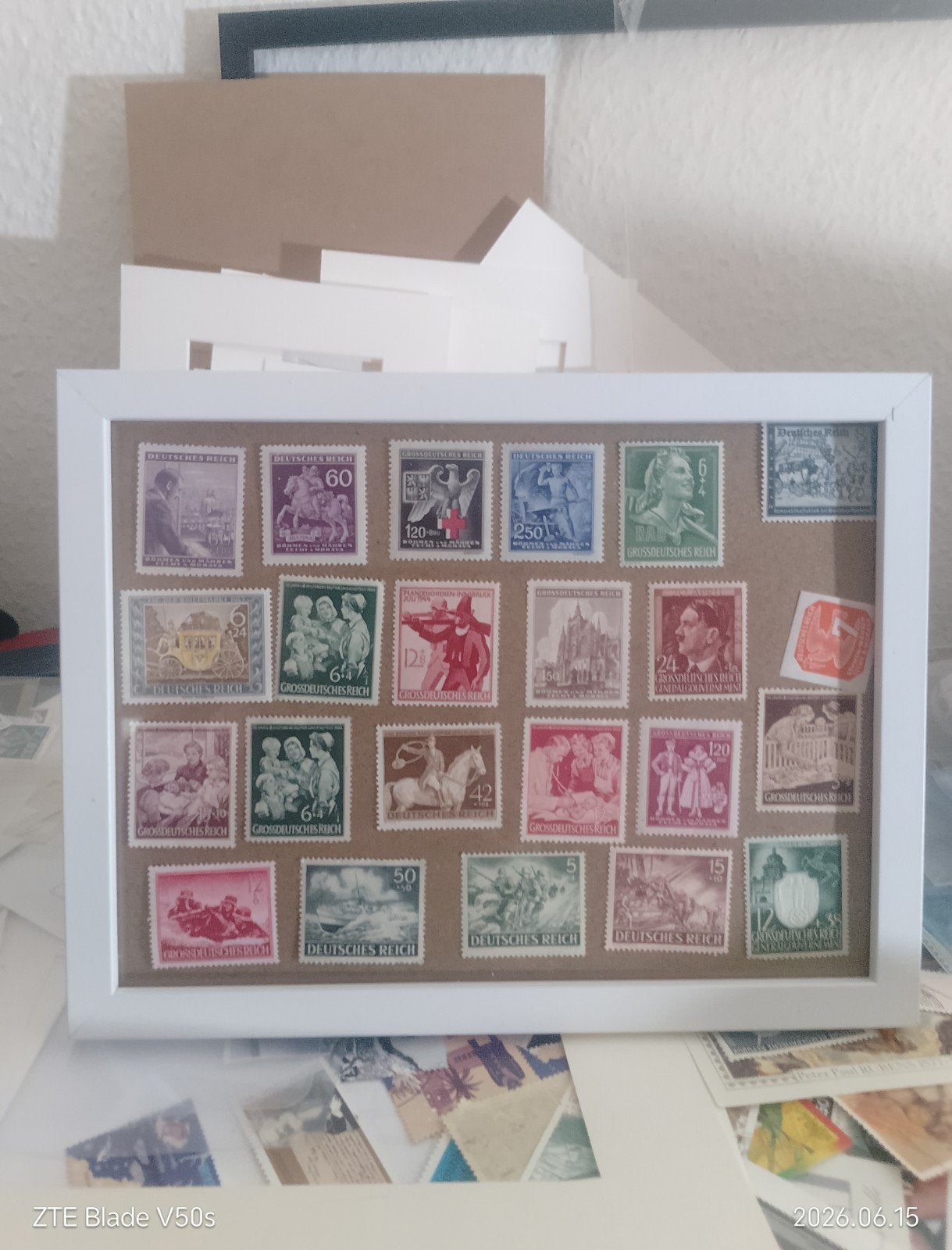 Timbres Postfrisch Deutsches Reich, Enlèvement ou Envoi