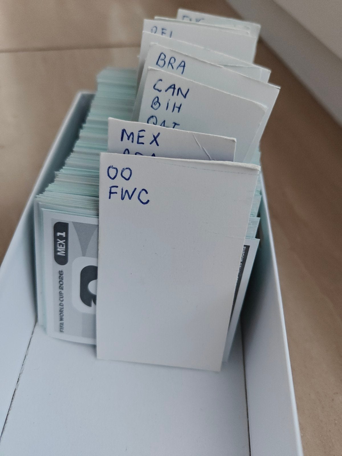 Panini WK 2026 - Stickers te koop - update 31/8 om 14u20, Enlèvement ou Envoi, Comme neuf, Plusieurs autocollants