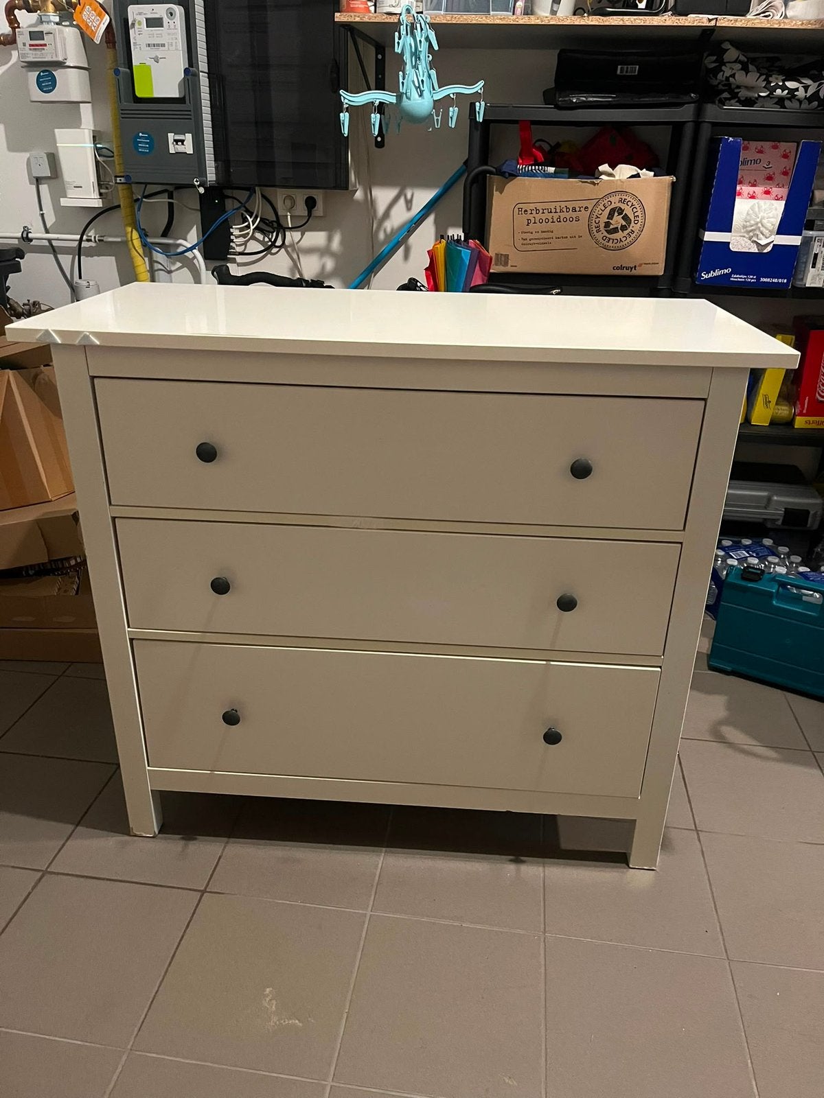 Gratis Ikea Hemnes, Huis en Inrichting, Kasten | Ladekasten, 3 of 4 laden, Ophalen, Gebruikt