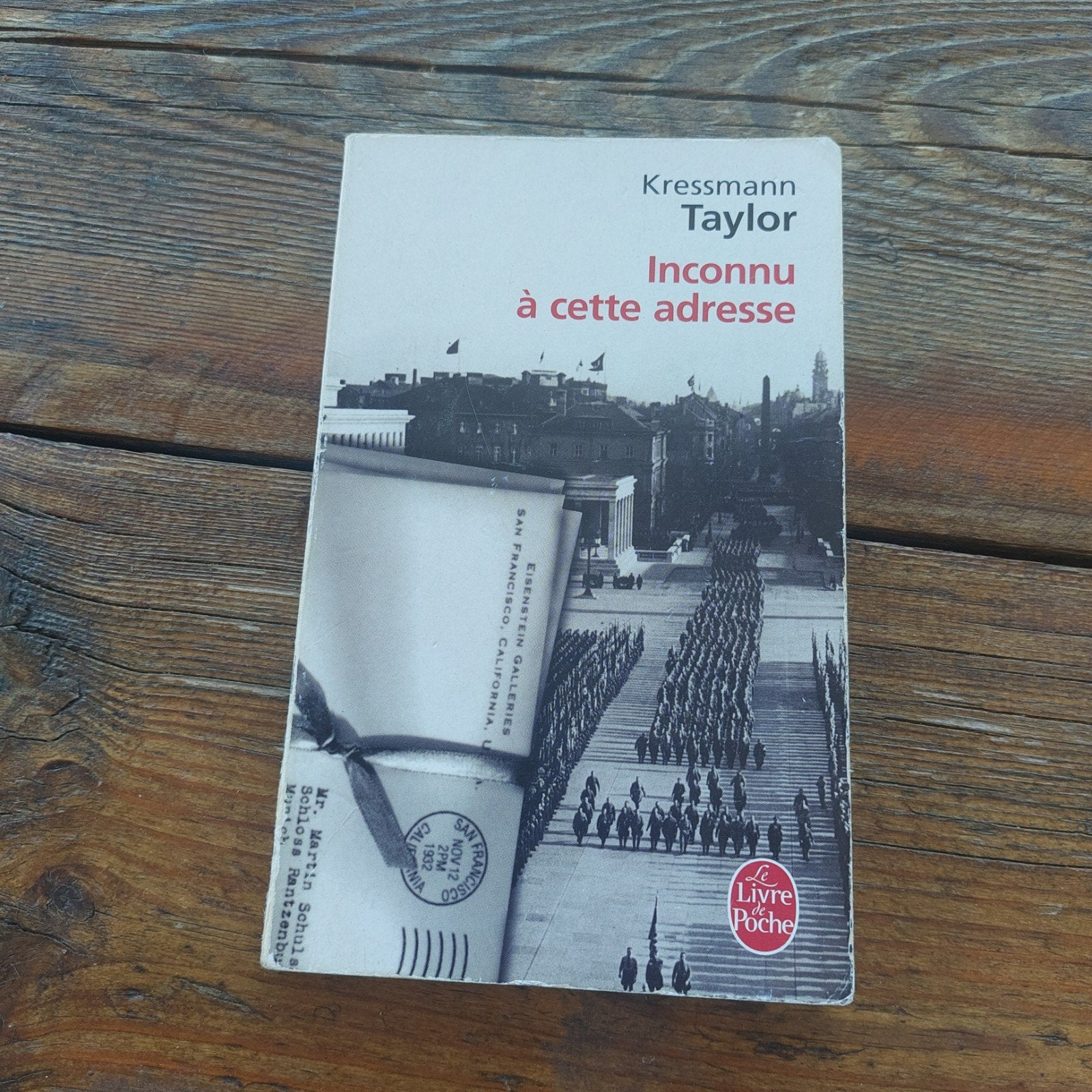 inconnu à cette adresse, Livres, Enlèvement, Utilisé, Kressmann Taylor