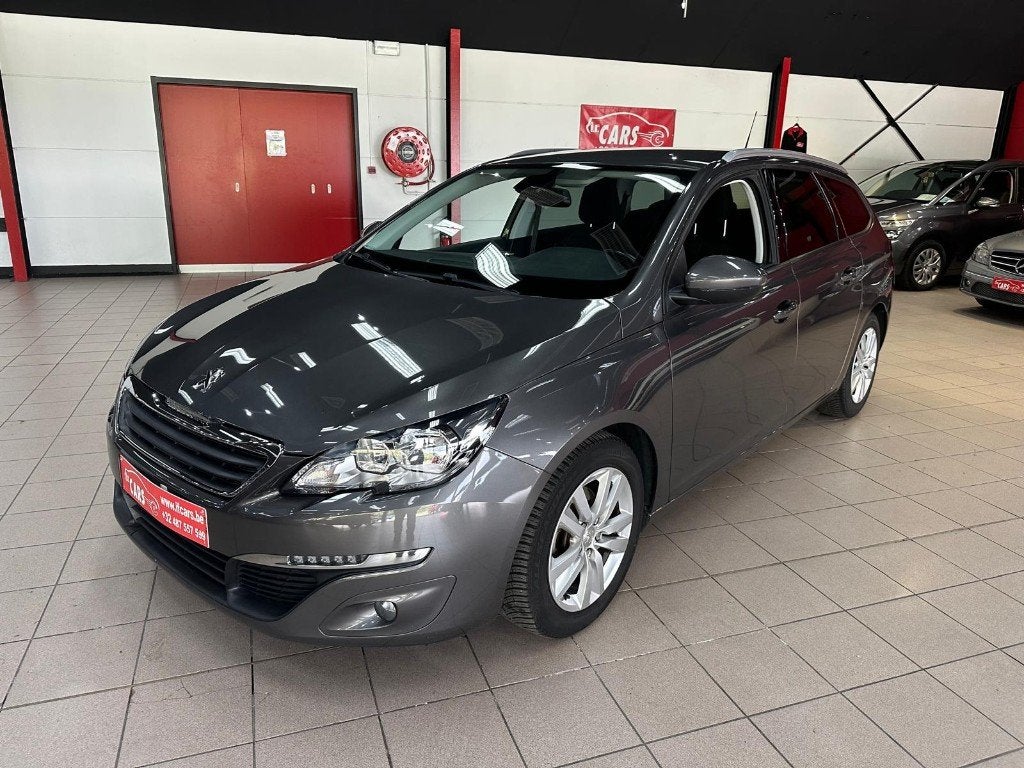 Peugeot 308 SW 1.6 BlueHDi*NAVI*AIRCO*TREKHAAK*1STE EIGENAAR, Voorwielaandrijving, Stof, 4 cilinders, USB