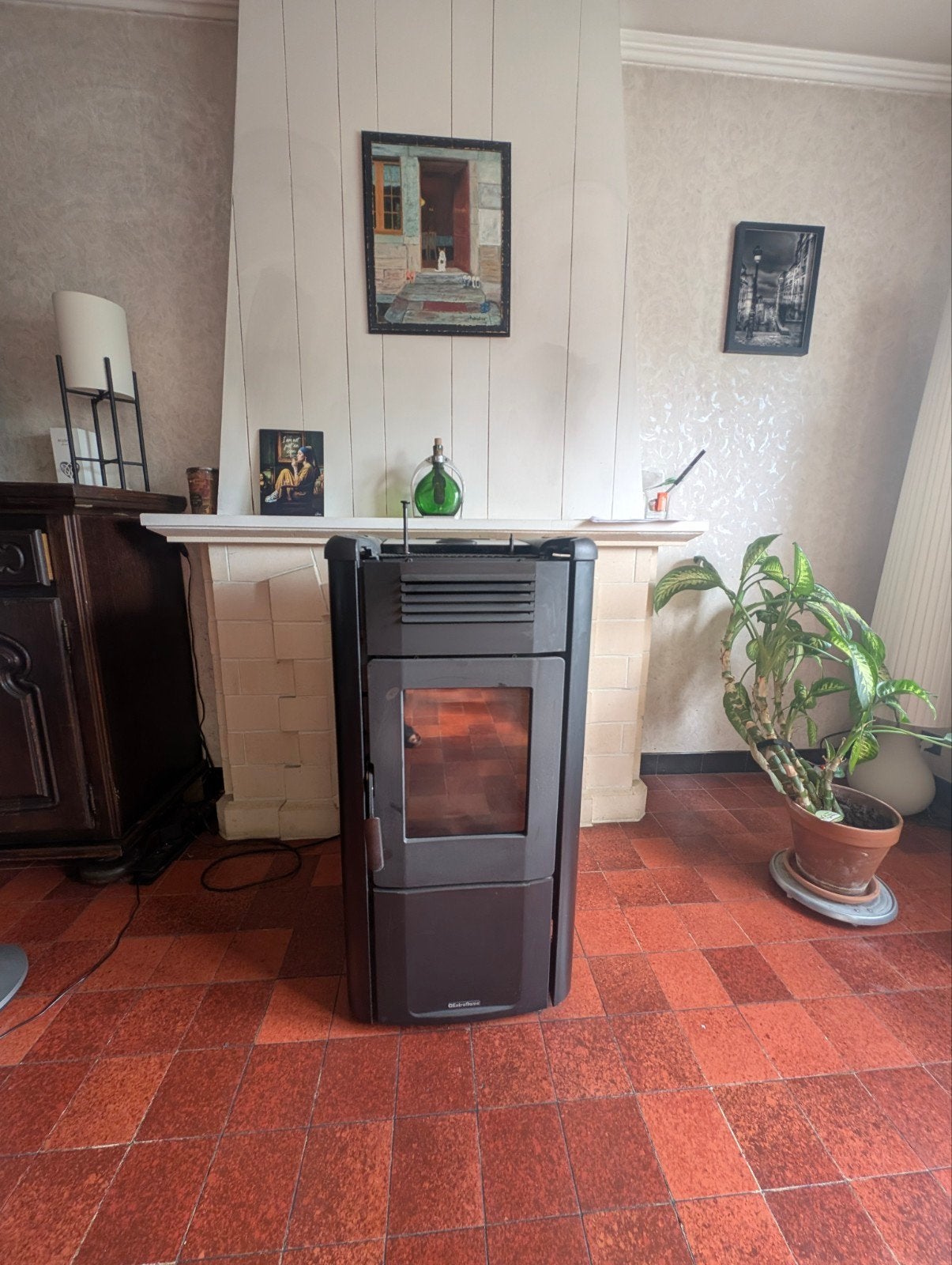 À VENDRE : Poêle à pellets  d'occasion – Extraflam, Enlèvement, Électrique, Poêle à granulés