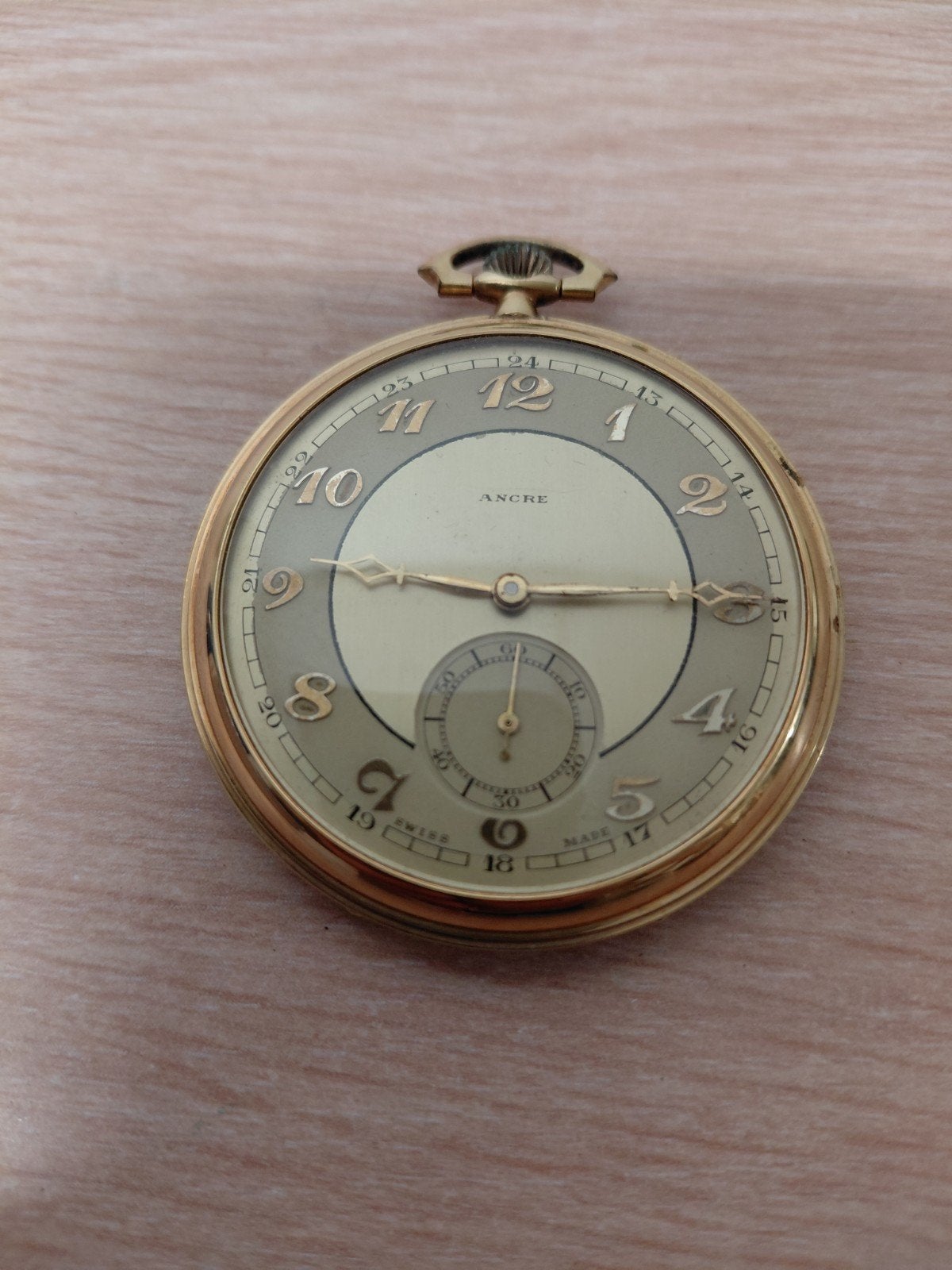 zakhorloge, Enlèvement, Montre de poche