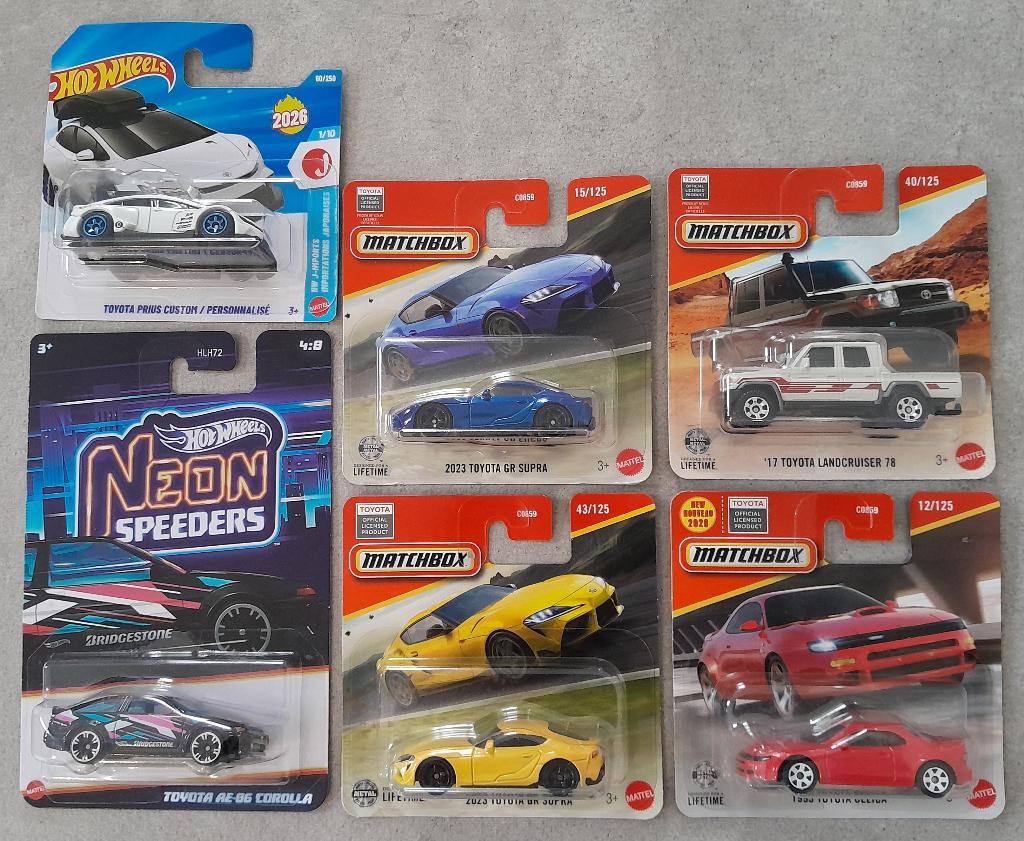 Toyota et Lexus - Hot Wheels et Matchbox, Enlèvement ou Envoi, Neuf