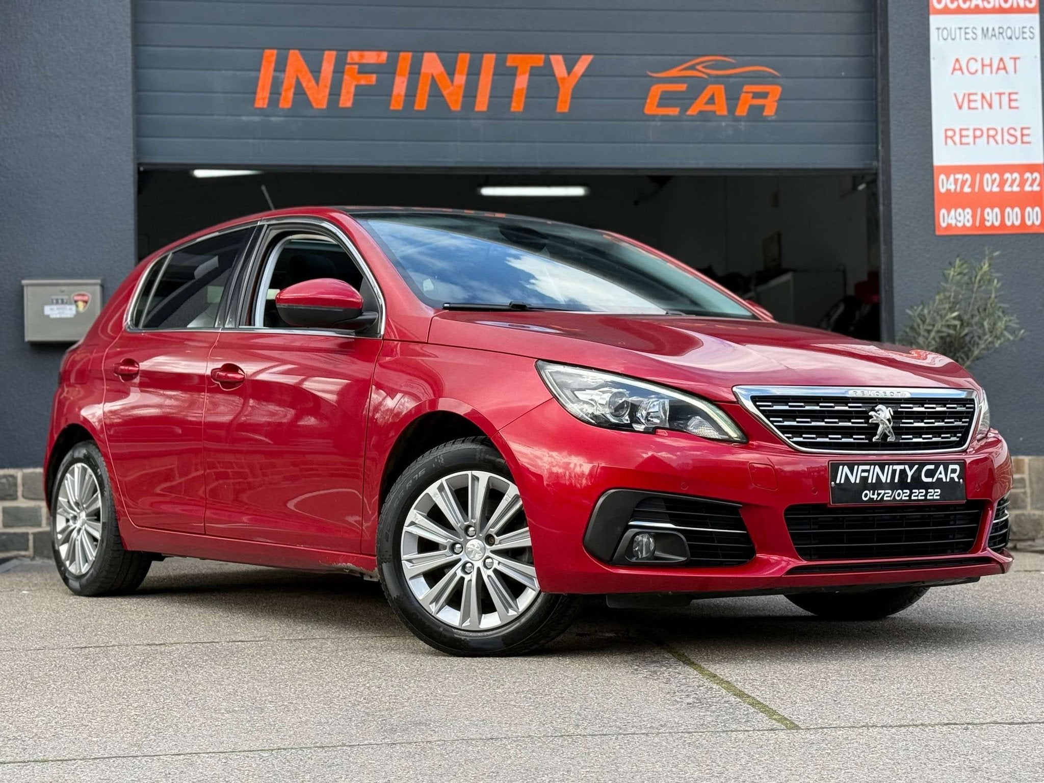 Peugeot 308 308 1.6 BlueHDi Allure, Autos, Peugeot, Rouge, Achat, Euro 6, Entreprise